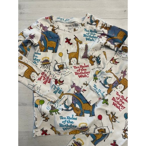Books to bed : Ten Rules of the Birthday Wish pajamas‎ size 6 - Picture 3 of 10